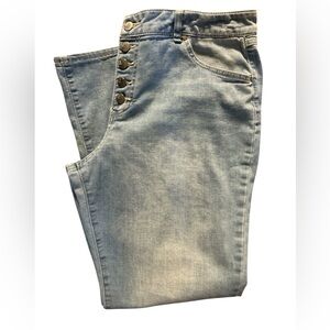 d. jeans Women's High Rise Jeans in Light Blue